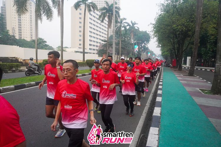 Race photo from Shakeout Run - Smartfren Run