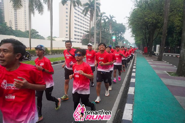 Race photo from Shakeout Run - Smartfren Run
