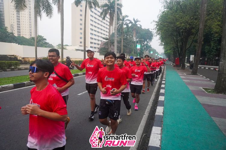 Race photo from Shakeout Run - Smartfren Run