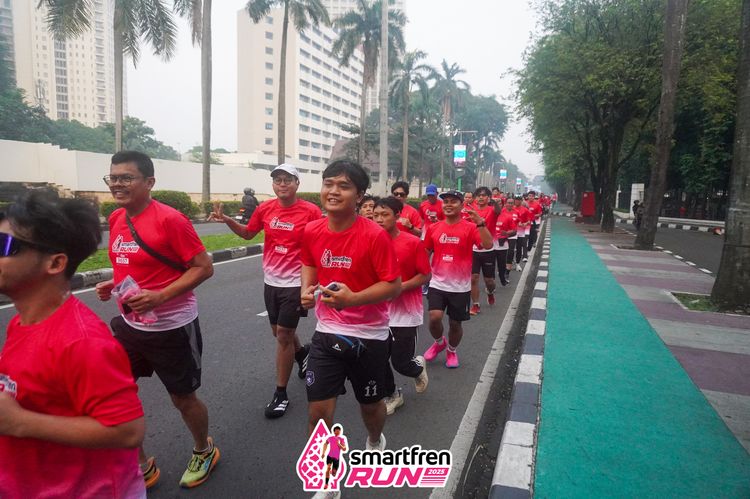 Race photo from Shakeout Run - Smartfren Run