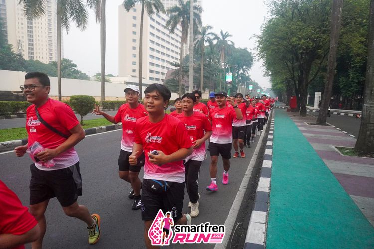 Race photo from Shakeout Run - Smartfren Run
