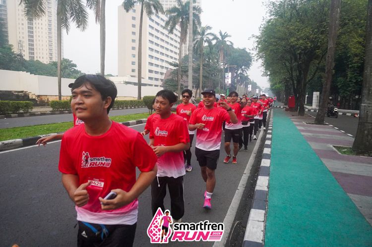 Race photo from Shakeout Run - Smartfren Run