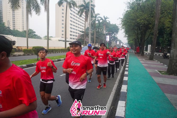 Race photo from Shakeout Run - Smartfren Run