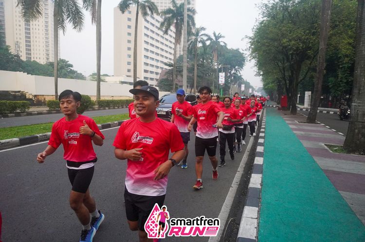 Race photo from Shakeout Run - Smartfren Run