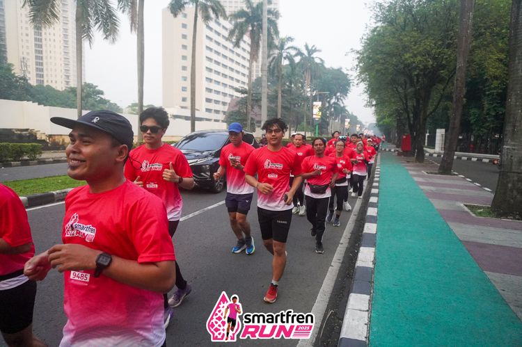 Race photo from Shakeout Run - Smartfren Run