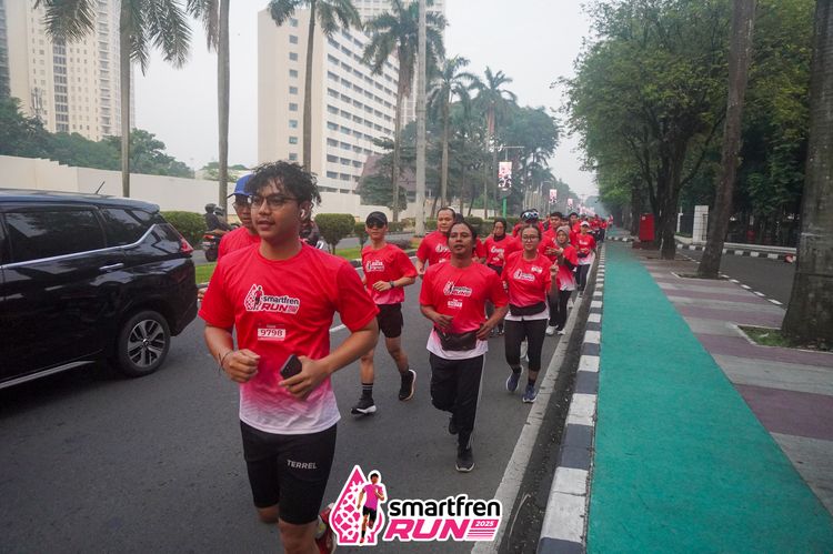 Race photo from Shakeout Run - Smartfren Run