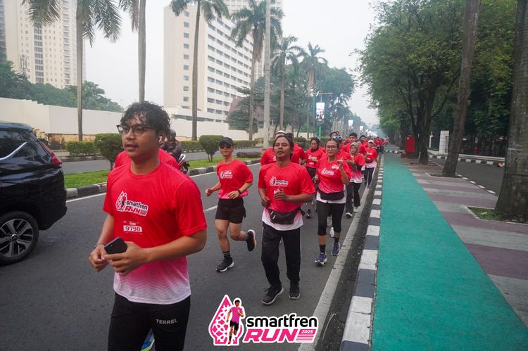 Race photo from Shakeout Run - Smartfren Run