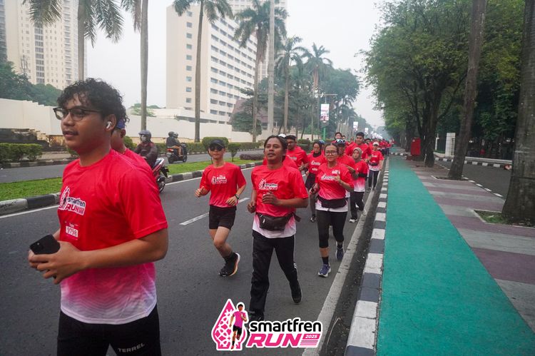 Race photo from Shakeout Run - Smartfren Run