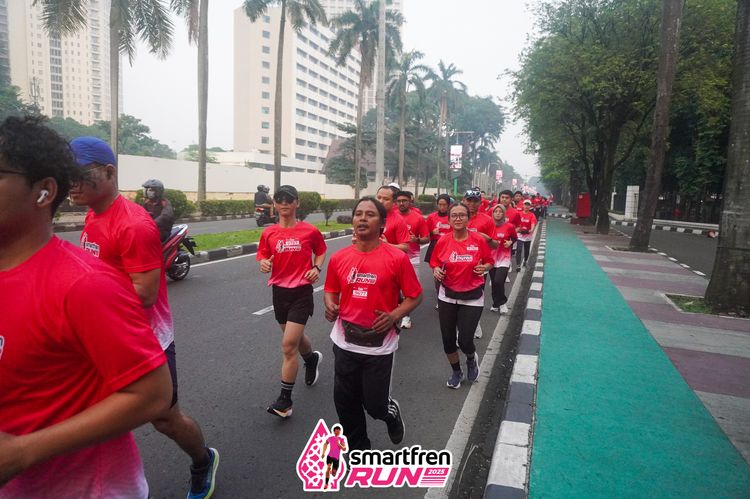 Race photo from Shakeout Run - Smartfren Run