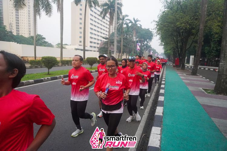 Race photo from Shakeout Run - Smartfren Run