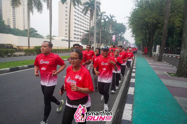 Race photo from Shakeout Run - Smartfren Run