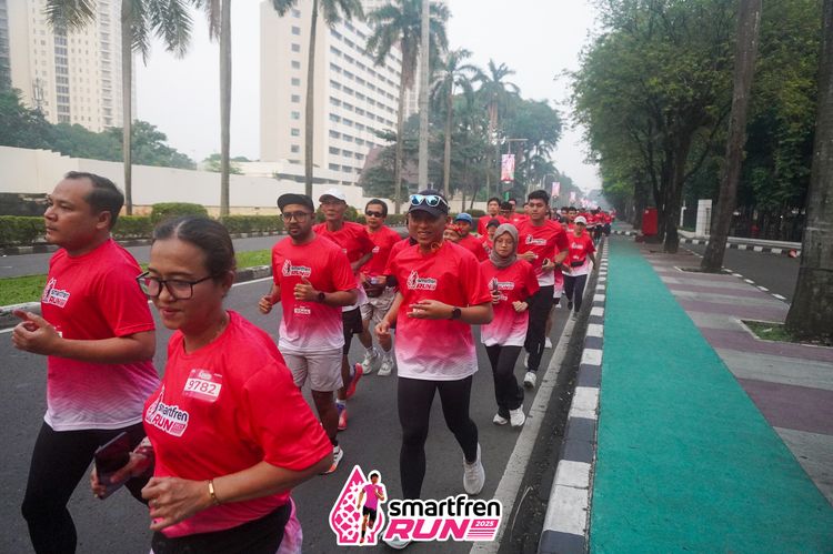 Race photo from Shakeout Run - Smartfren Run