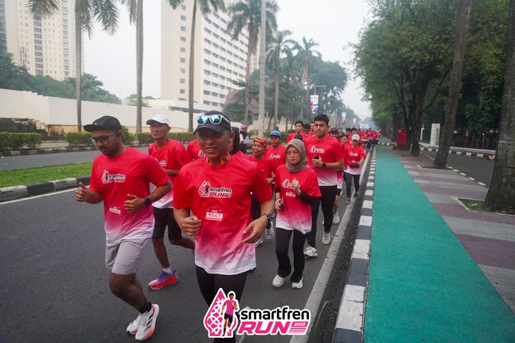 Race photo from Shakeout Run - Smartfren Run