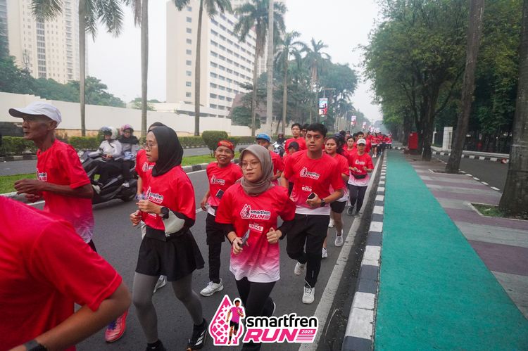 Race photo from Shakeout Run - Smartfren Run