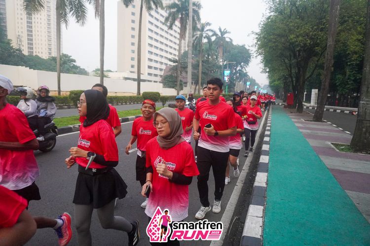 Race photo from Shakeout Run - Smartfren Run