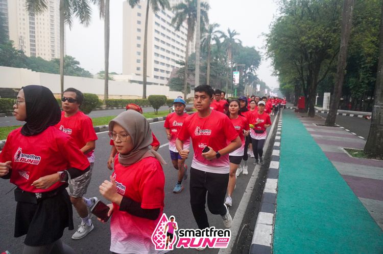 Race photo from Shakeout Run - Smartfren Run