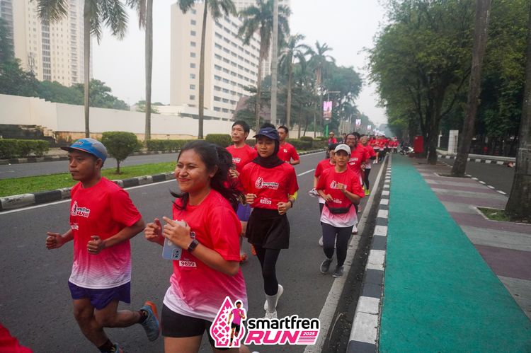 Race photo from Shakeout Run - Smartfren Run