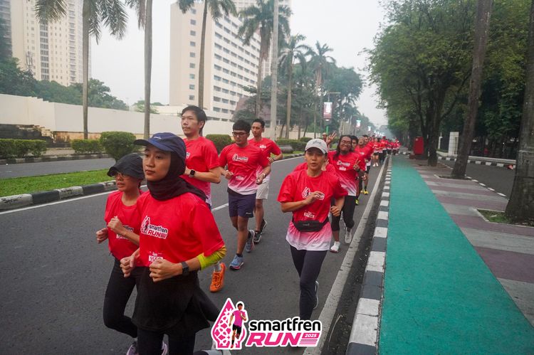 Race photo from Shakeout Run - Smartfren Run