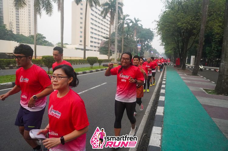 Race photo from Shakeout Run - Smartfren Run