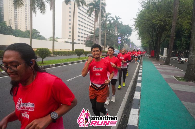 Race photo from Shakeout Run - Smartfren Run