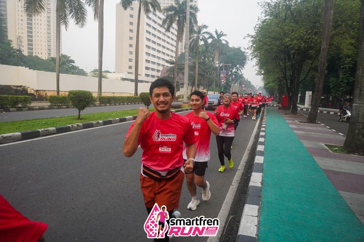 Race photo from Shakeout Run - Smartfren Run