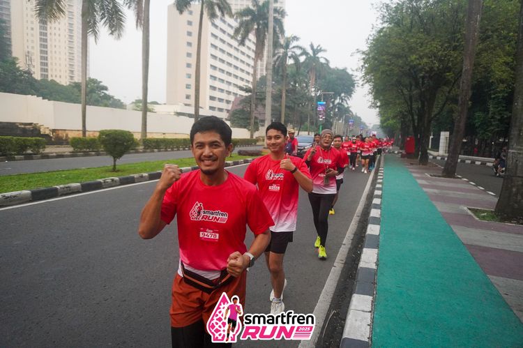Race photo from Shakeout Run - Smartfren Run