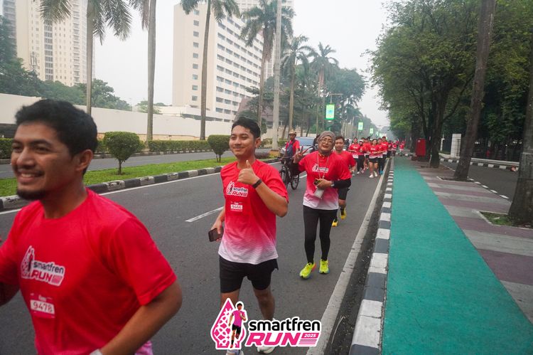 Race photo from Shakeout Run - Smartfren Run