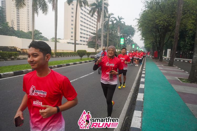 Race photo from Shakeout Run - Smartfren Run