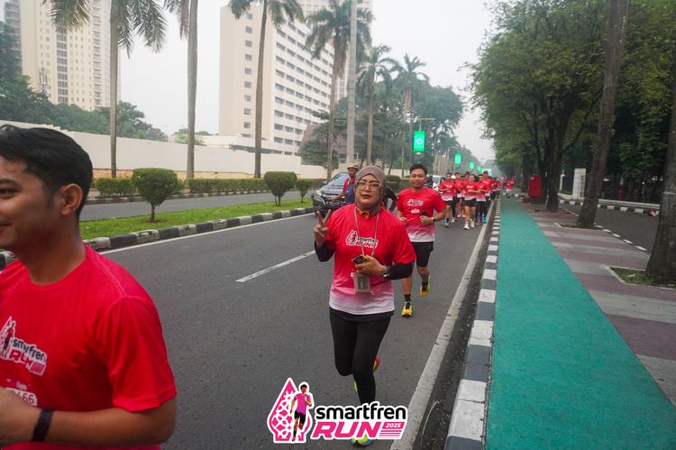Race photo from Shakeout Run - Smartfren Run