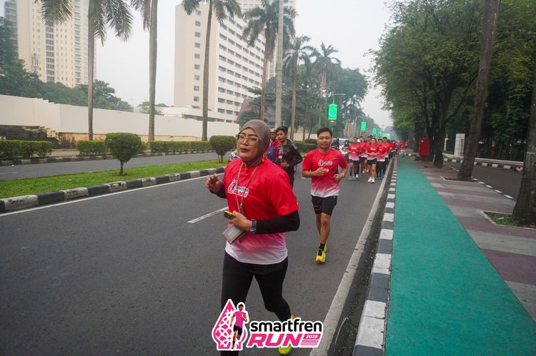 Race photo from Shakeout Run - Smartfren Run