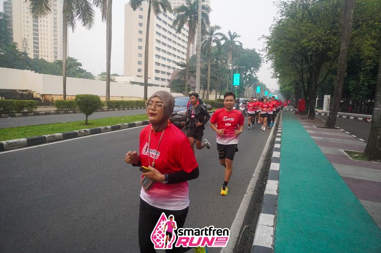 Race photo from Shakeout Run - Smartfren Run