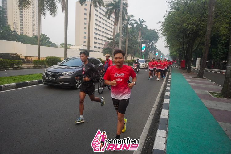 Race photo from Shakeout Run - Smartfren Run