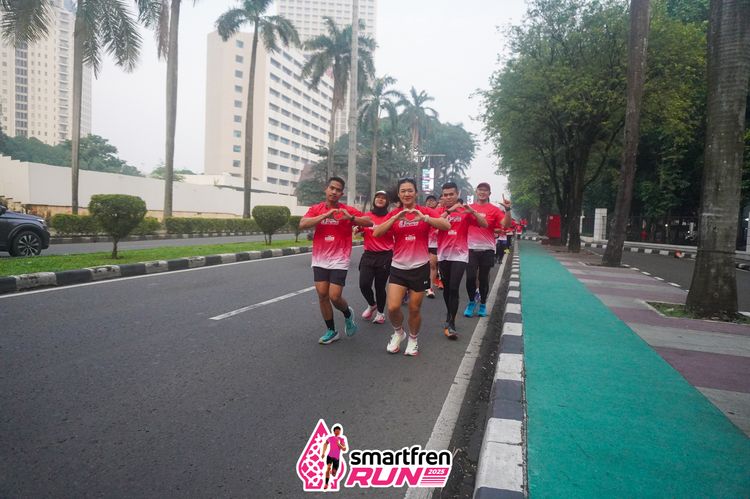 Race photo from Shakeout Run - Smartfren Run