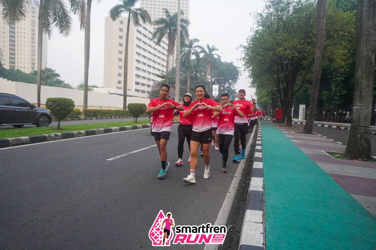 Race photo from Shakeout Run - Smartfren Run