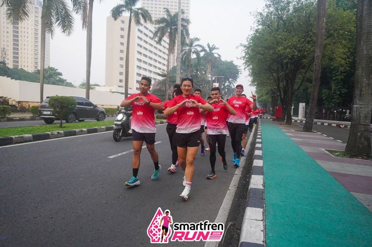 Race photo from Shakeout Run - Smartfren Run