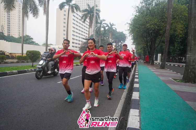 Race photo from Shakeout Run - Smartfren Run
