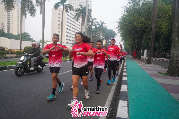 Race photo from Shakeout Run - Smartfren Run