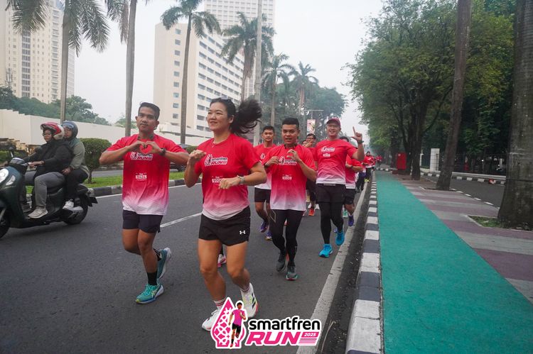 Race photo from Shakeout Run - Smartfren Run