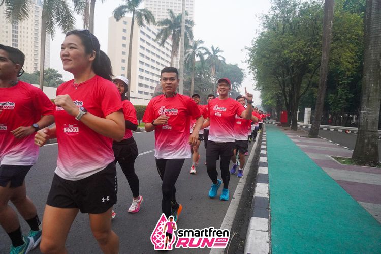 Race photo from Shakeout Run - Smartfren Run