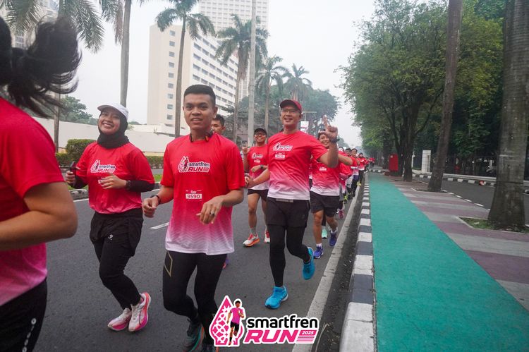 Race photo from Shakeout Run - Smartfren Run