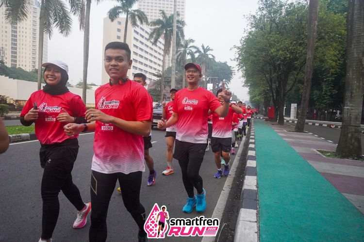 Race photo from Shakeout Run - Smartfren Run