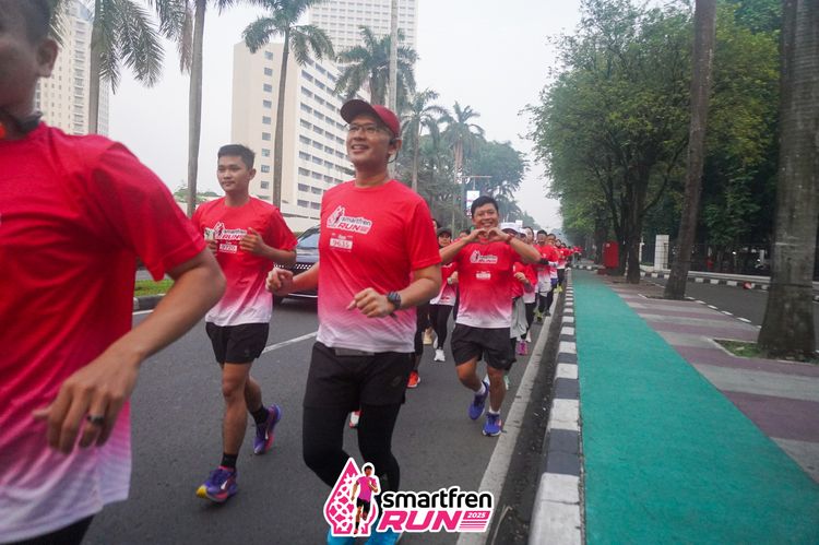 Race photo from Shakeout Run - Smartfren Run