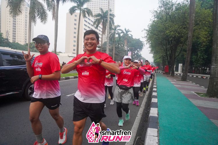Race photo from Shakeout Run - Smartfren Run