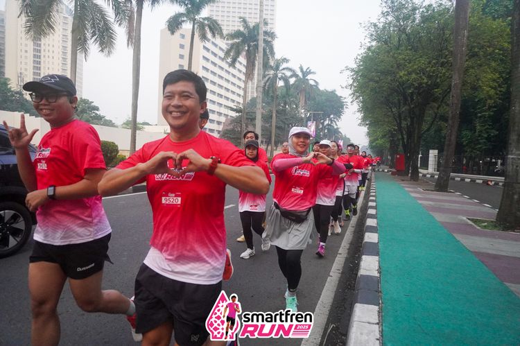 Race photo from Shakeout Run - Smartfren Run
