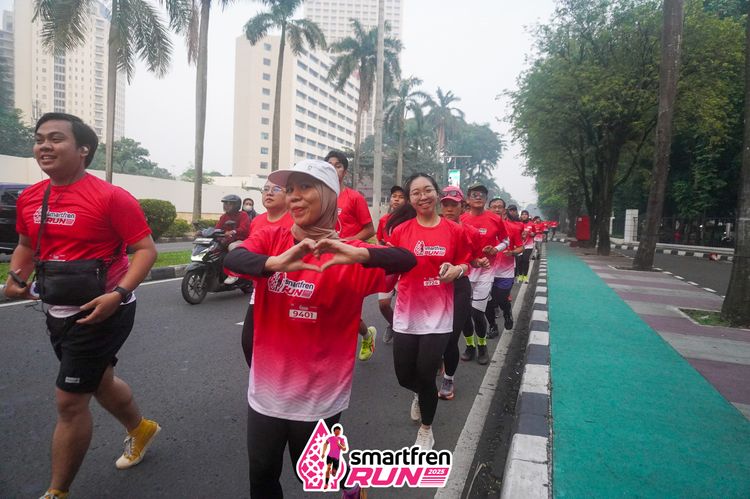 Race photo from Shakeout Run - Smartfren Run