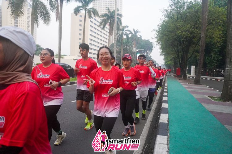 Race photo from Shakeout Run - Smartfren Run
