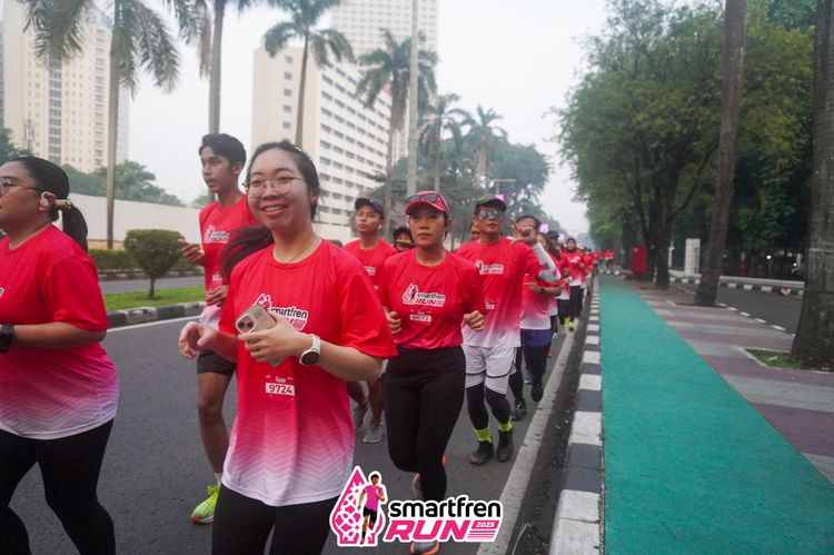Race photo from Shakeout Run - Smartfren Run