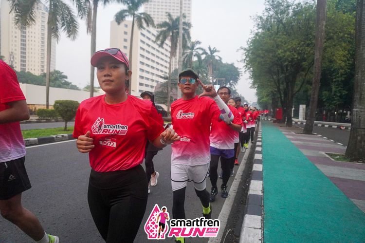Race photo from Shakeout Run - Smartfren Run