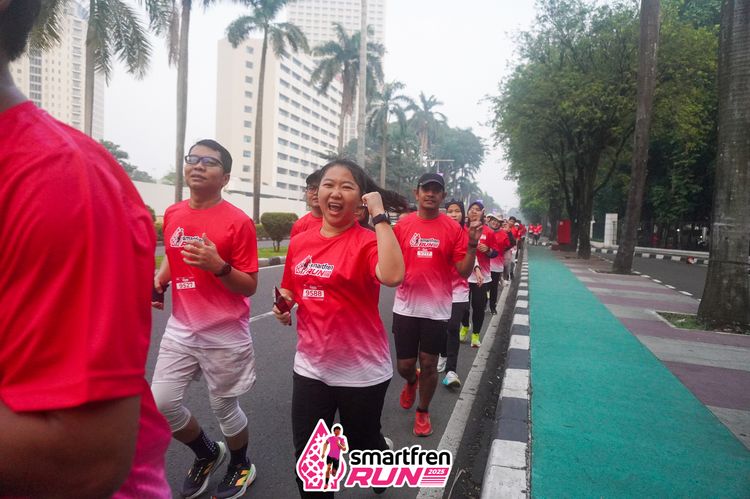 Race photo from Shakeout Run - Smartfren Run