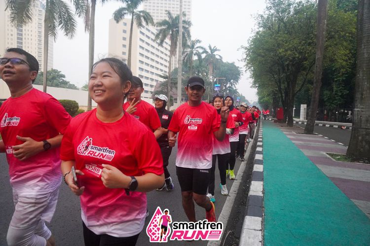 Race photo from Shakeout Run - Smartfren Run